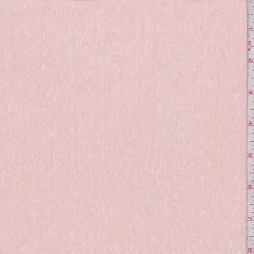 1 YD PC--Peach Pink Slub Cotton/Linen Jersey Knit Fabric