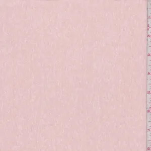 1 YD PC--Peach Pink Slub Cotton/Linen Jersey Knit Fabric