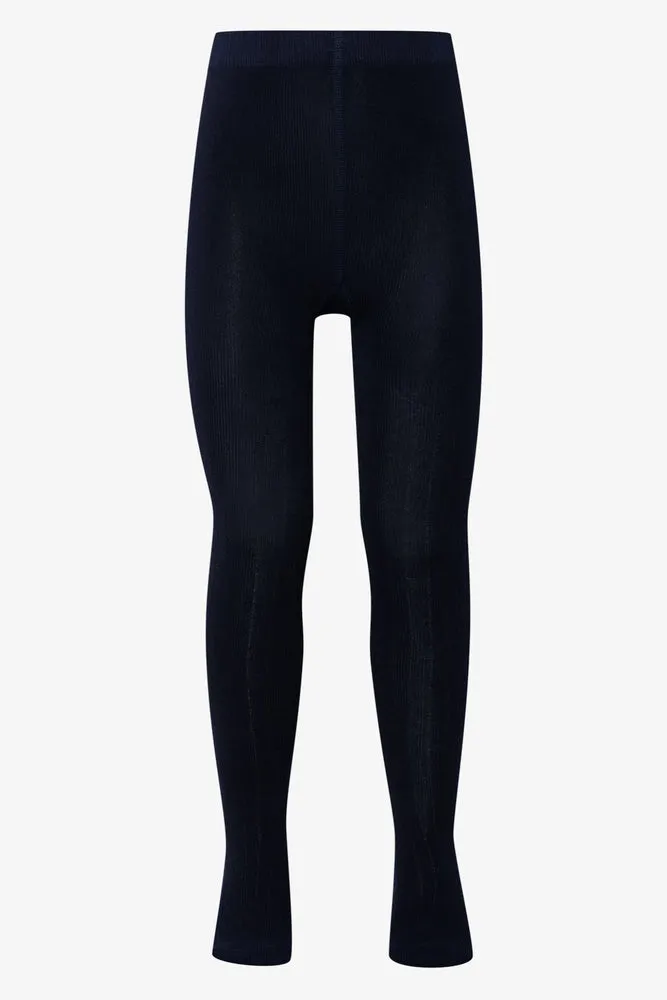 2 Pack Tights Navy And Pink