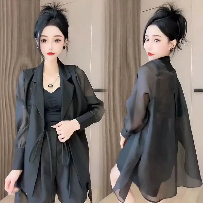 ANNA Chiffon Blazer & Trousers | Sophisticated Women’s Formalwear