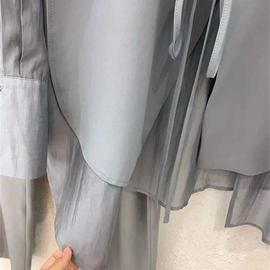 ANNA Chiffon Blazer & Trousers | Sophisticated Women’s Formalwear