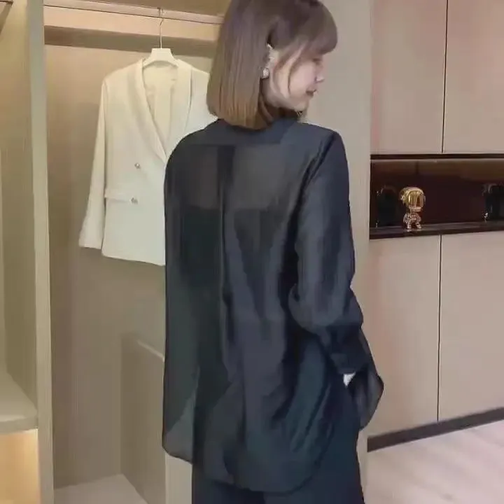 ANNA Chiffon Blazer & Trousers | Sophisticated Women’s Formalwear