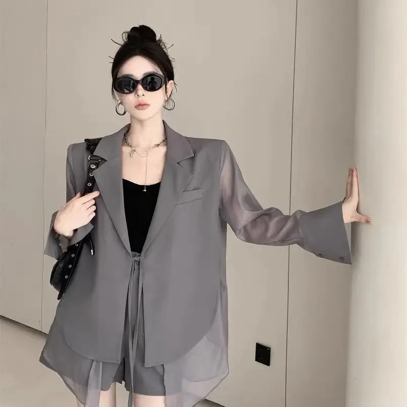 ANNA Chiffon Blazer & Trousers | Sophisticated Women’s Formalwear