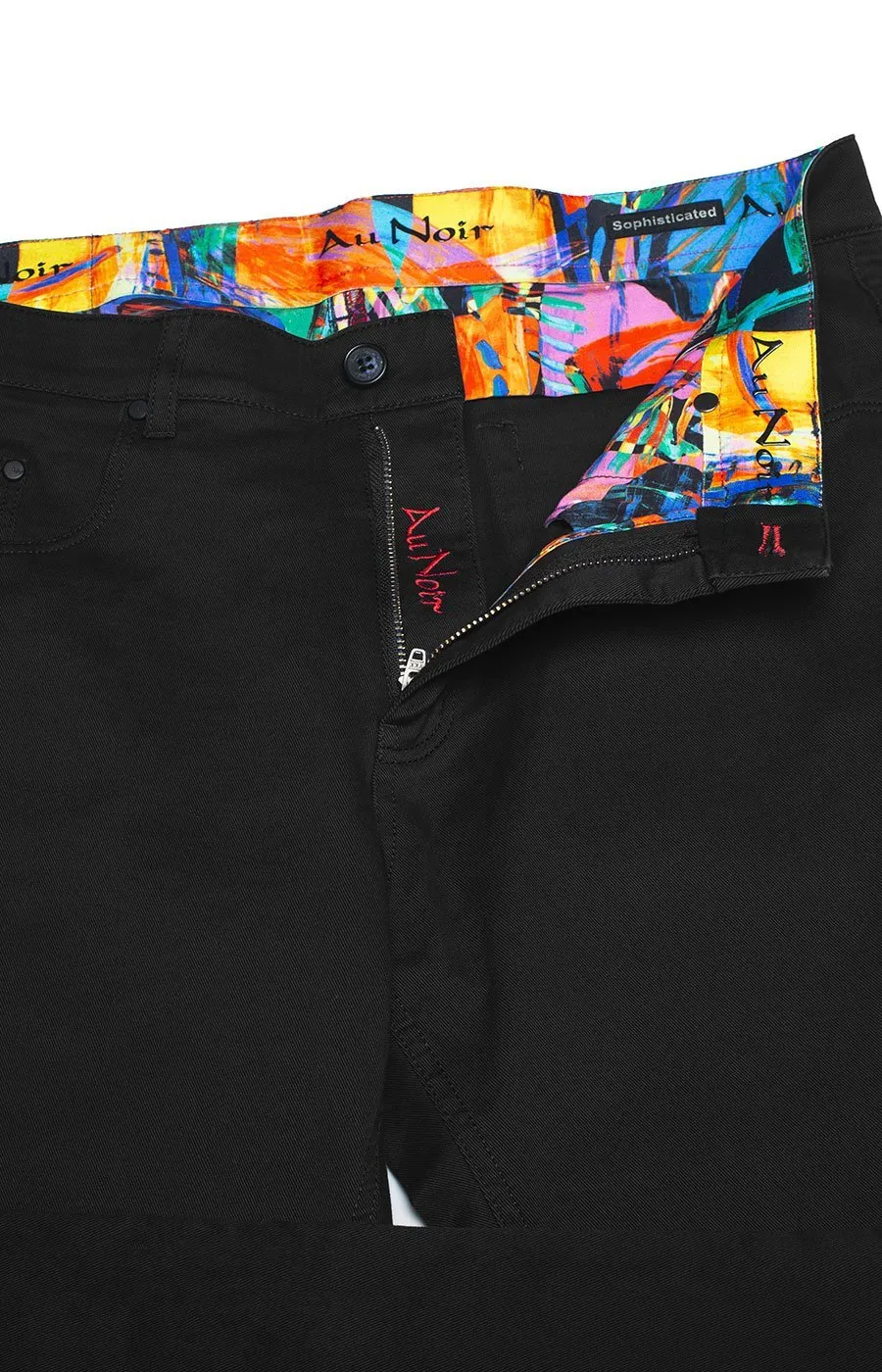 AU NOIR PANTS |  SIGNUM, black