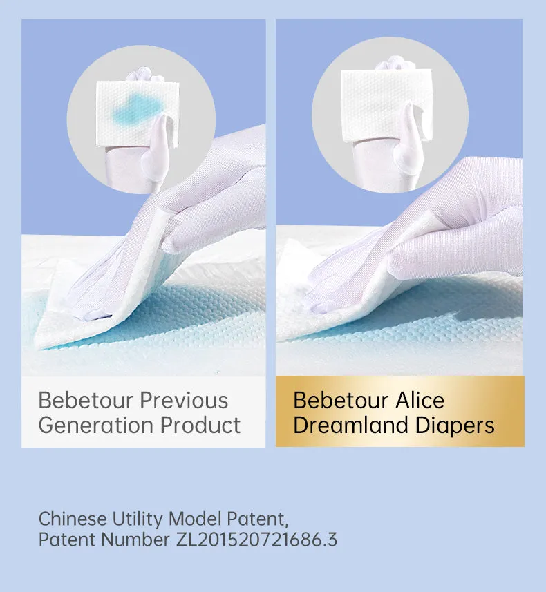 Bebetour Alice Dream Series Nappy Pants Pack - Comfortable and Stylish Nappies pants size 5 6