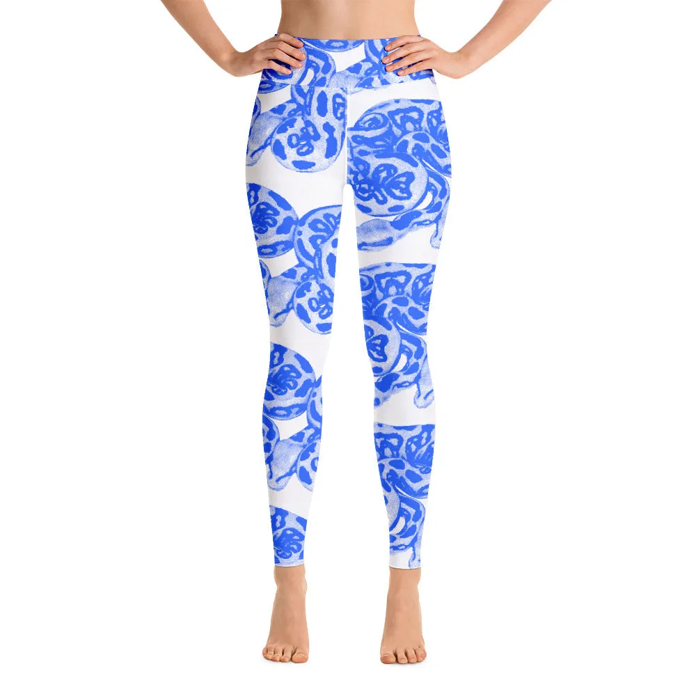 Blue Snakes® Yoga Leggings