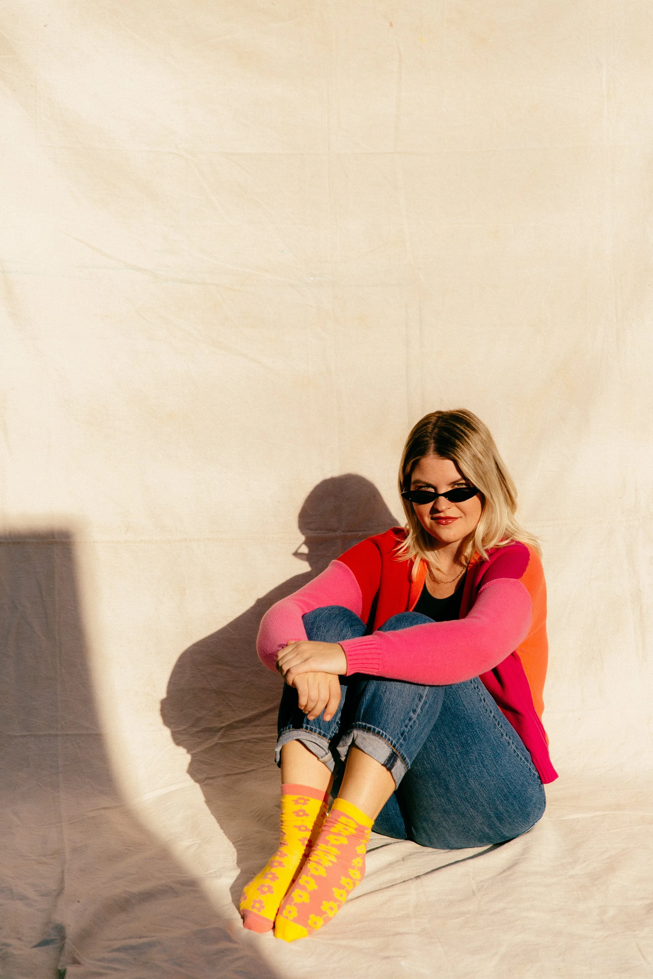 Cactus Cardigan - Stone Fruit
