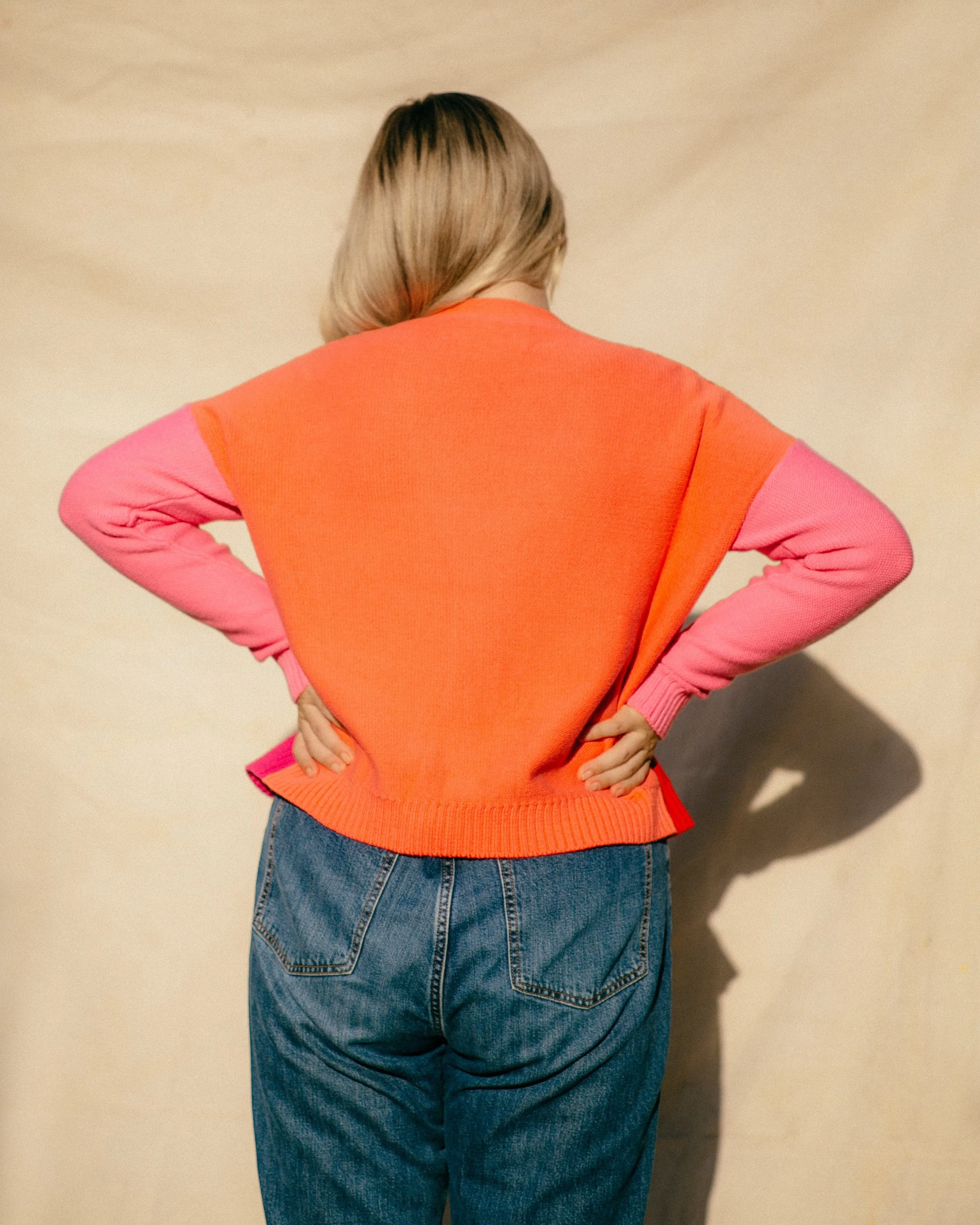 Cactus Cardigan - Stone Fruit