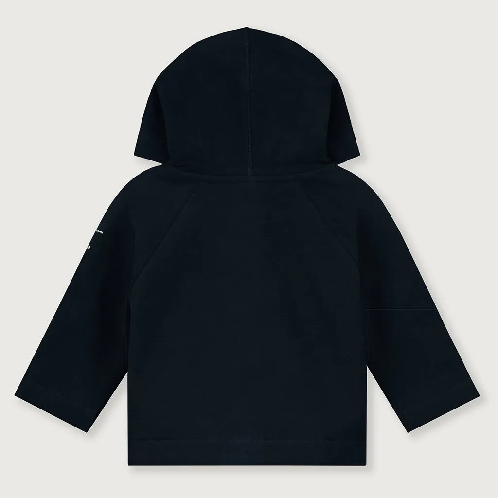 Cardigan Hooded Baby Nearly Black 2024