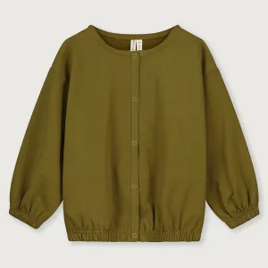 Cardigan Puffy Olive Green