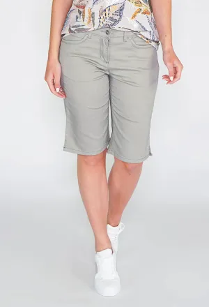 CASUAL BERMUDA SHORTS - KHAKI
