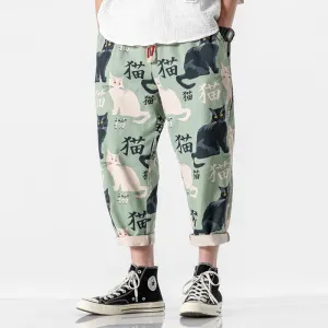 Cat Harem Pants Japanese Style