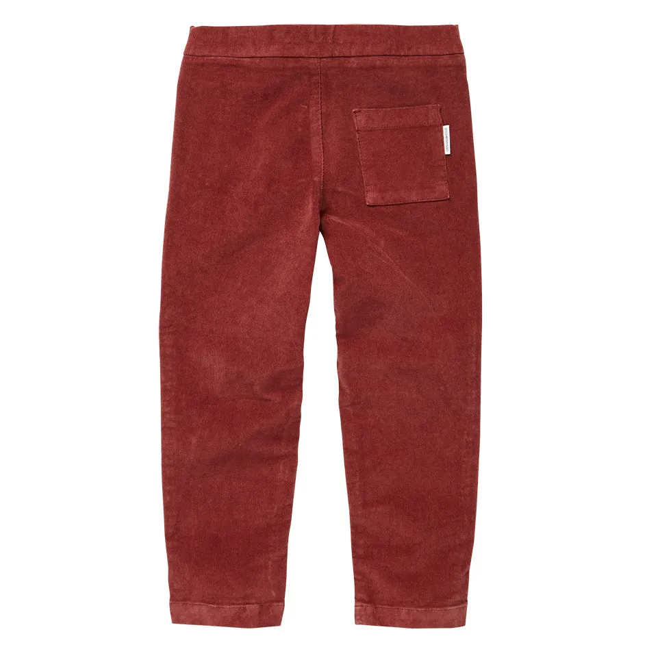 Chino Corduroy Brick Red