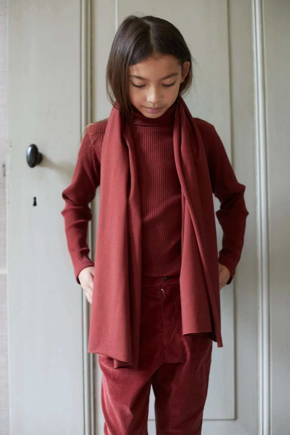 Chino Corduroy Brick Red
