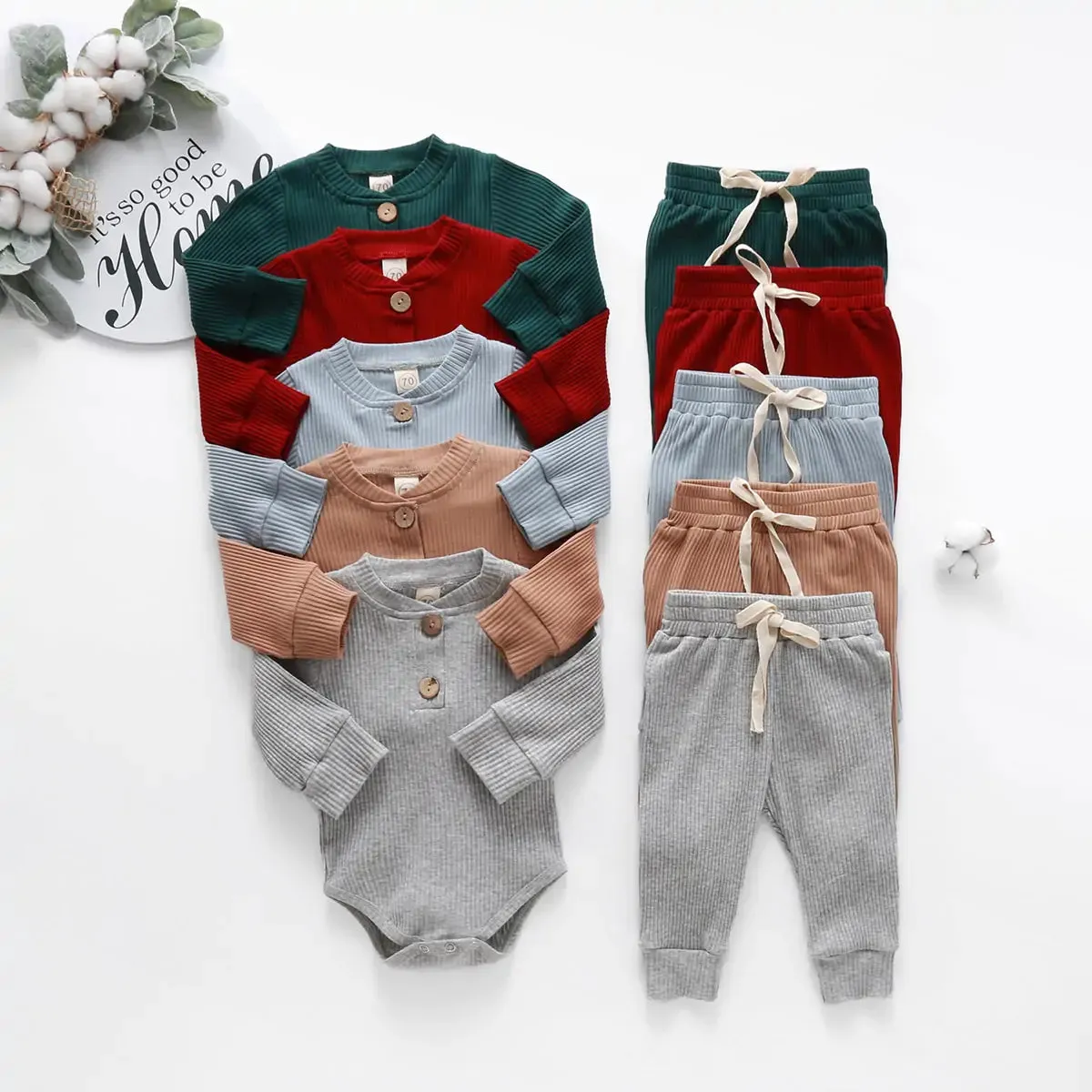 Comfortable Knitted Pant Set