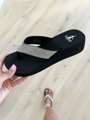 Corky's Vibrant Clear Sparkle Sandals