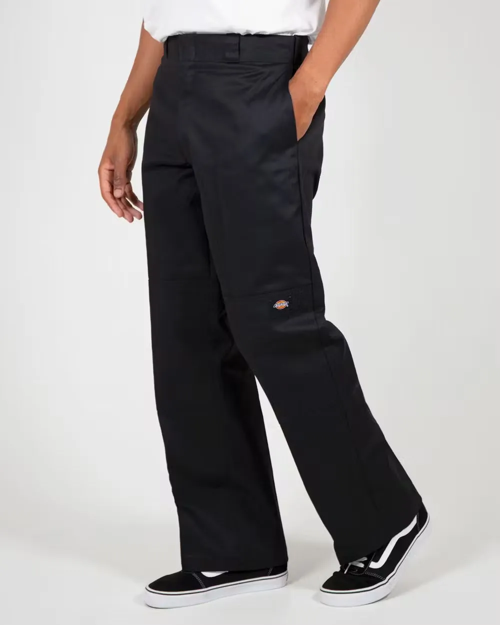 DICKIES 85283 Loose Fit Double Knee Pants - Black