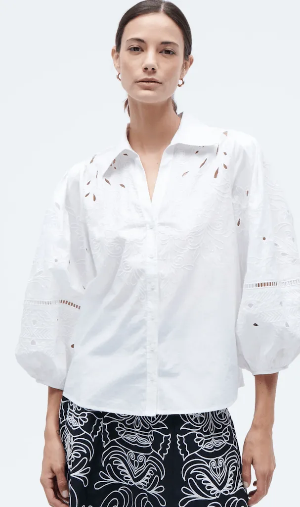 FIGUE Sharon Top Clean White