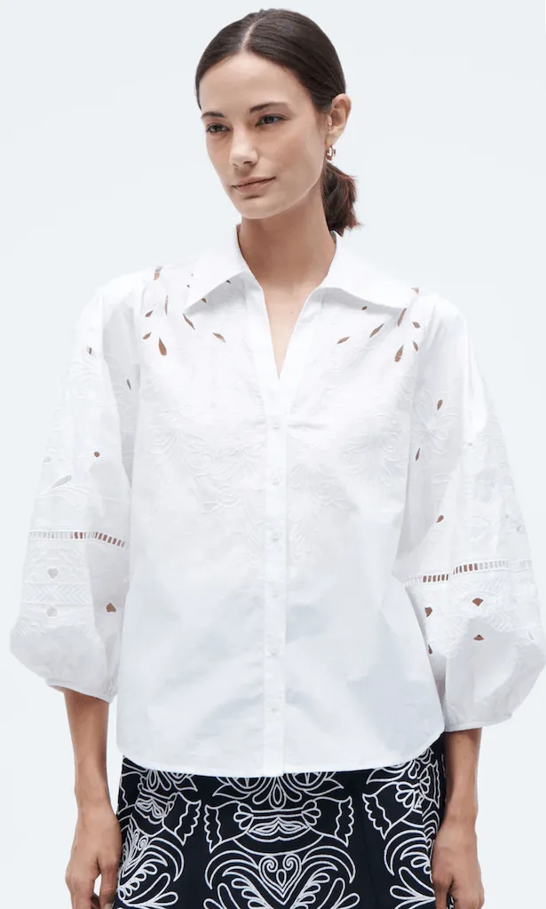 FIGUE Sharon Top Clean White