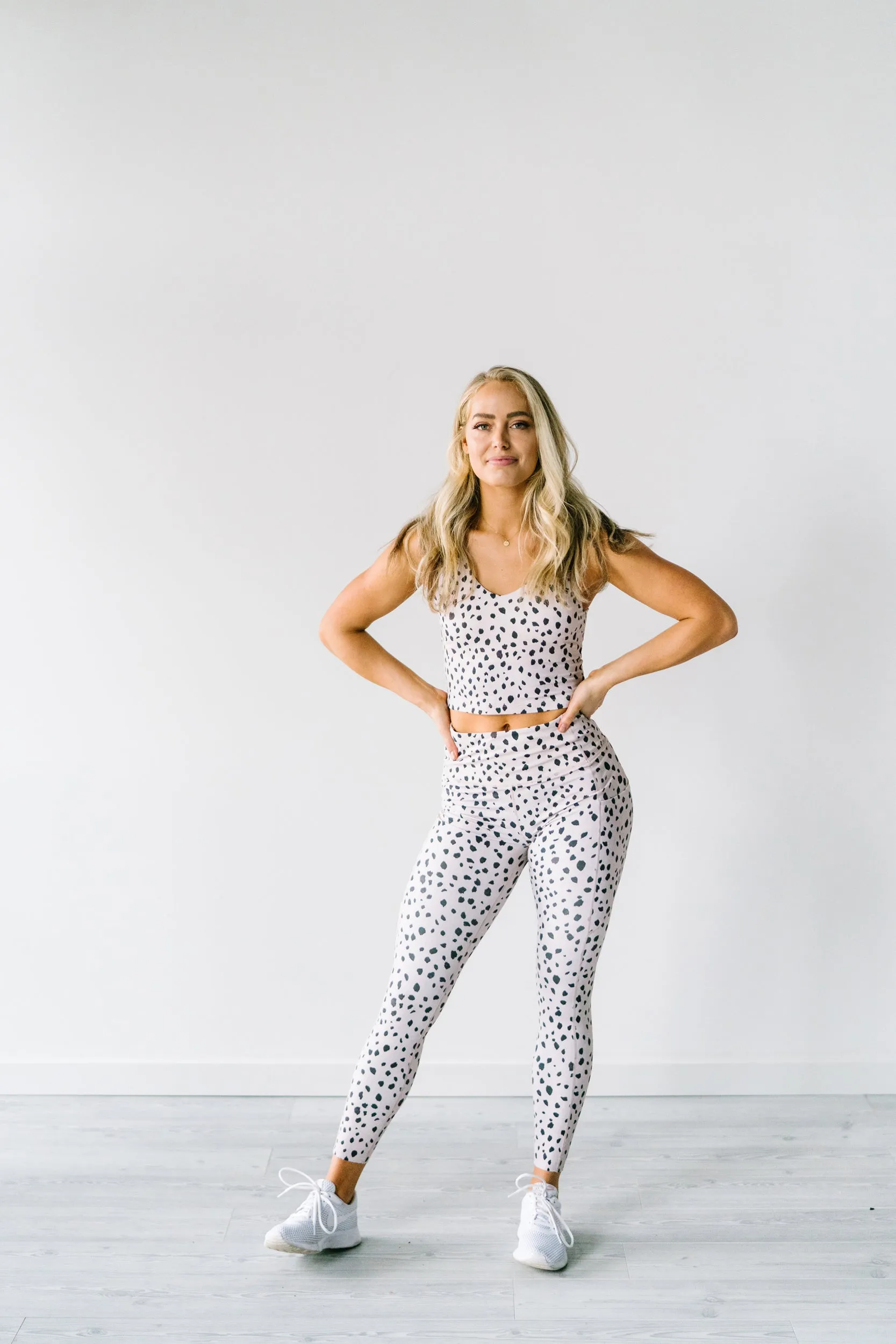 Focus Leggings - Dalmatian | MT LUXE