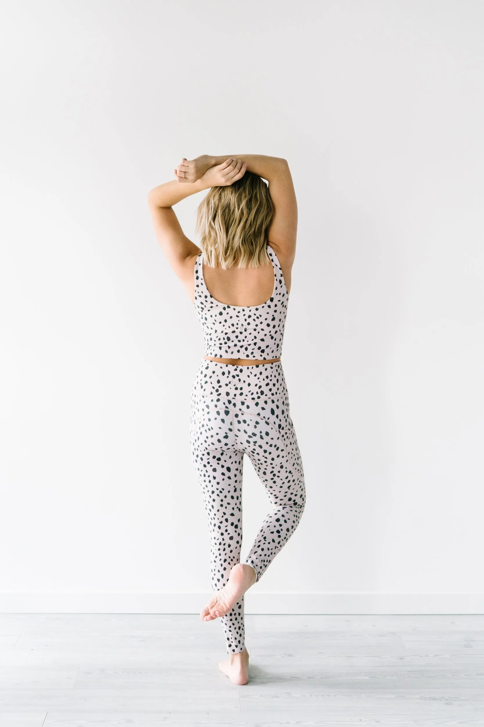 Focus Leggings - Dalmatian | MT LUXE
