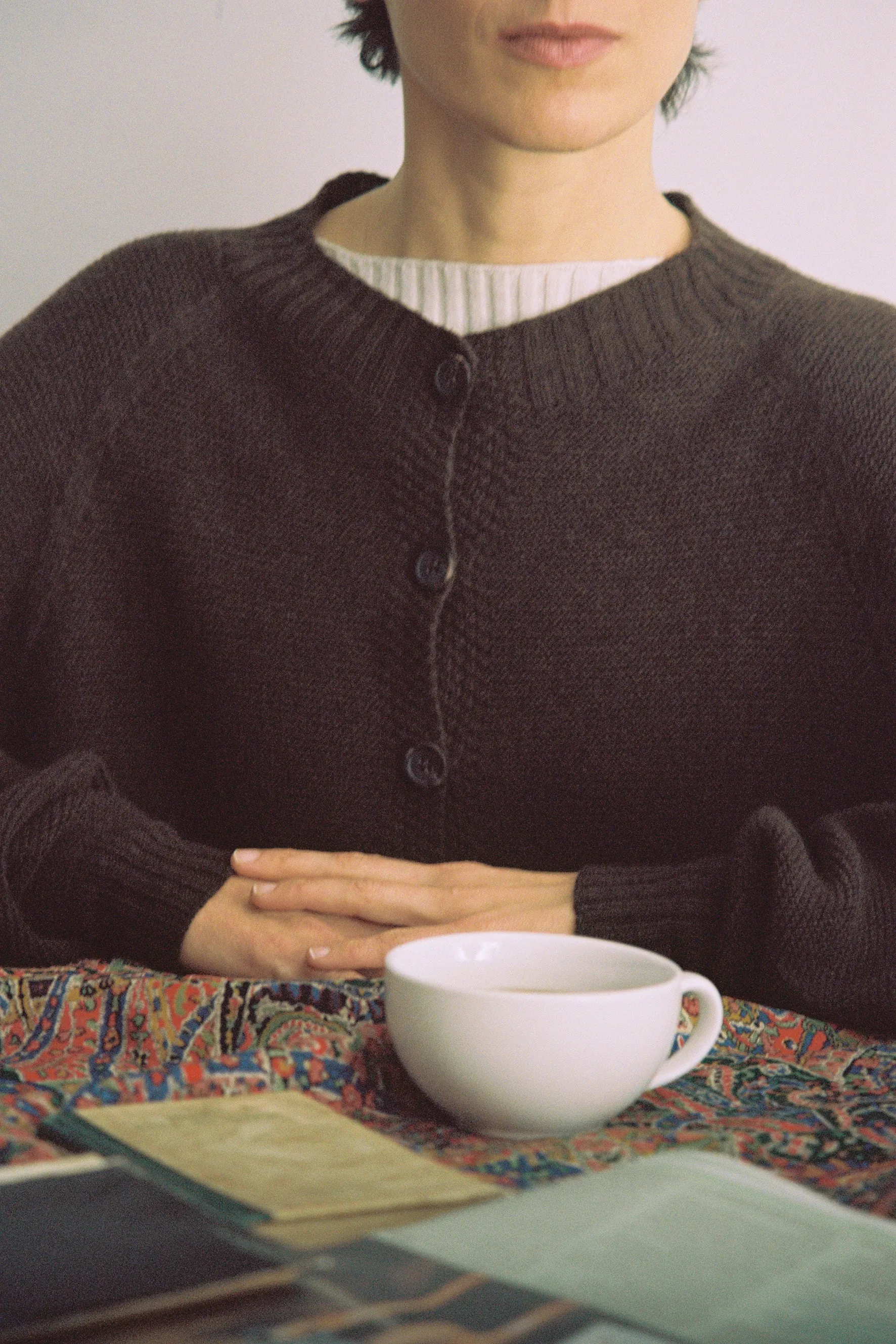 Francie Loft Cardigan Cocoa