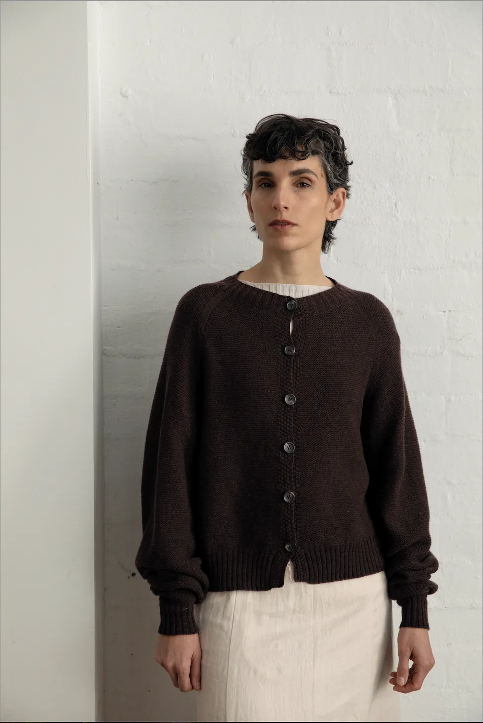 Francie Loft Cardigan Cocoa