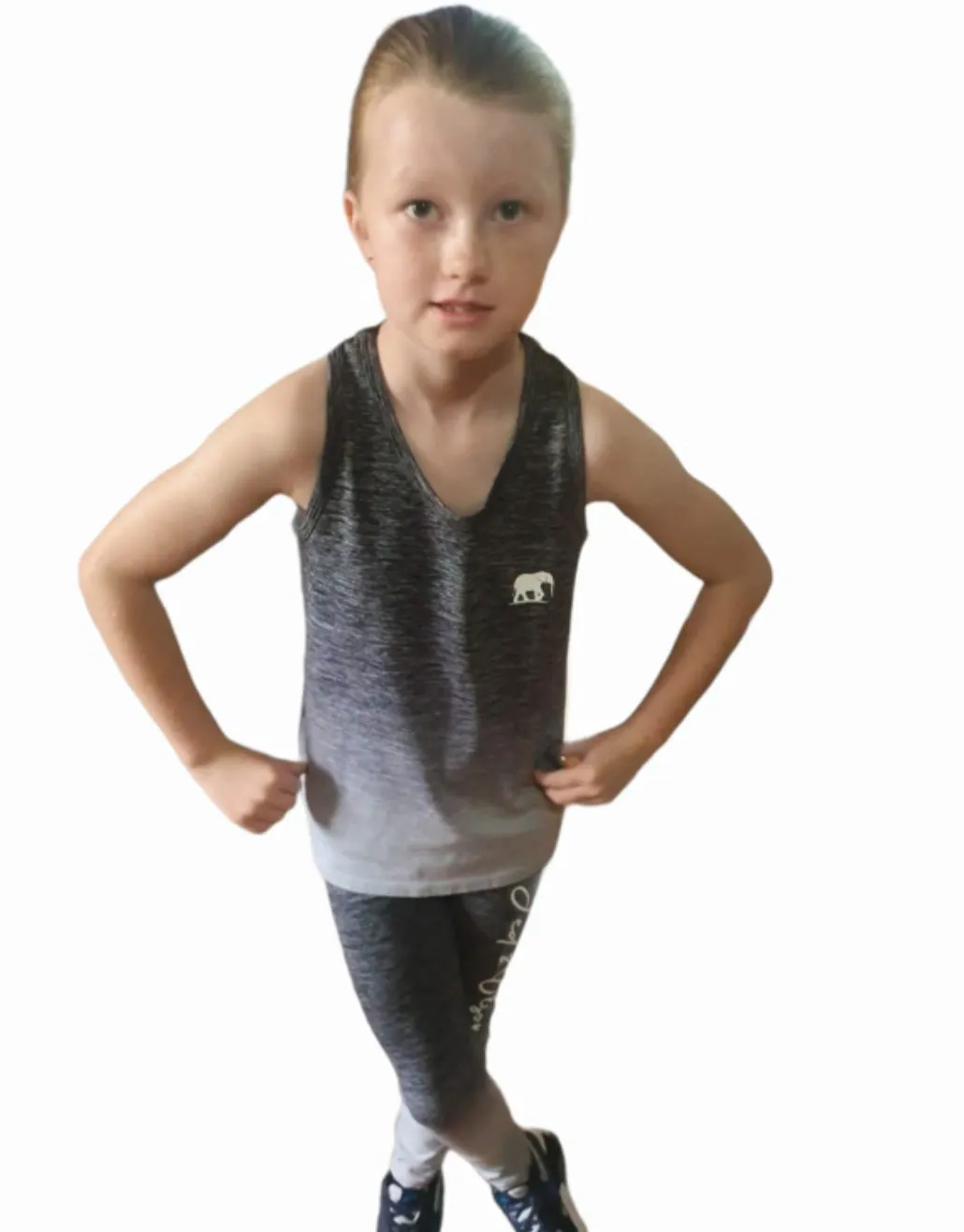Girls Sportswear Fade-Out Top - click to see more colours