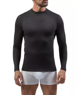 Heat Holders Mens Regular fit Thermal T Shirt Medium Black Stretch