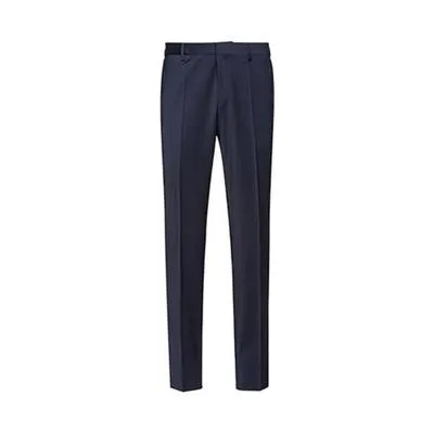 Hugo Boss Mens Slim fit Dress Pants 32 / 32 Blue Solid Stretch
