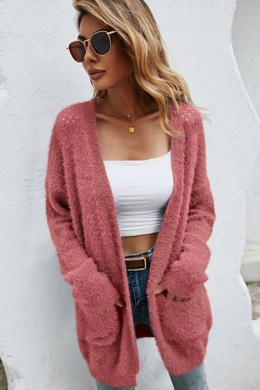 Knit Cardigan Sweater