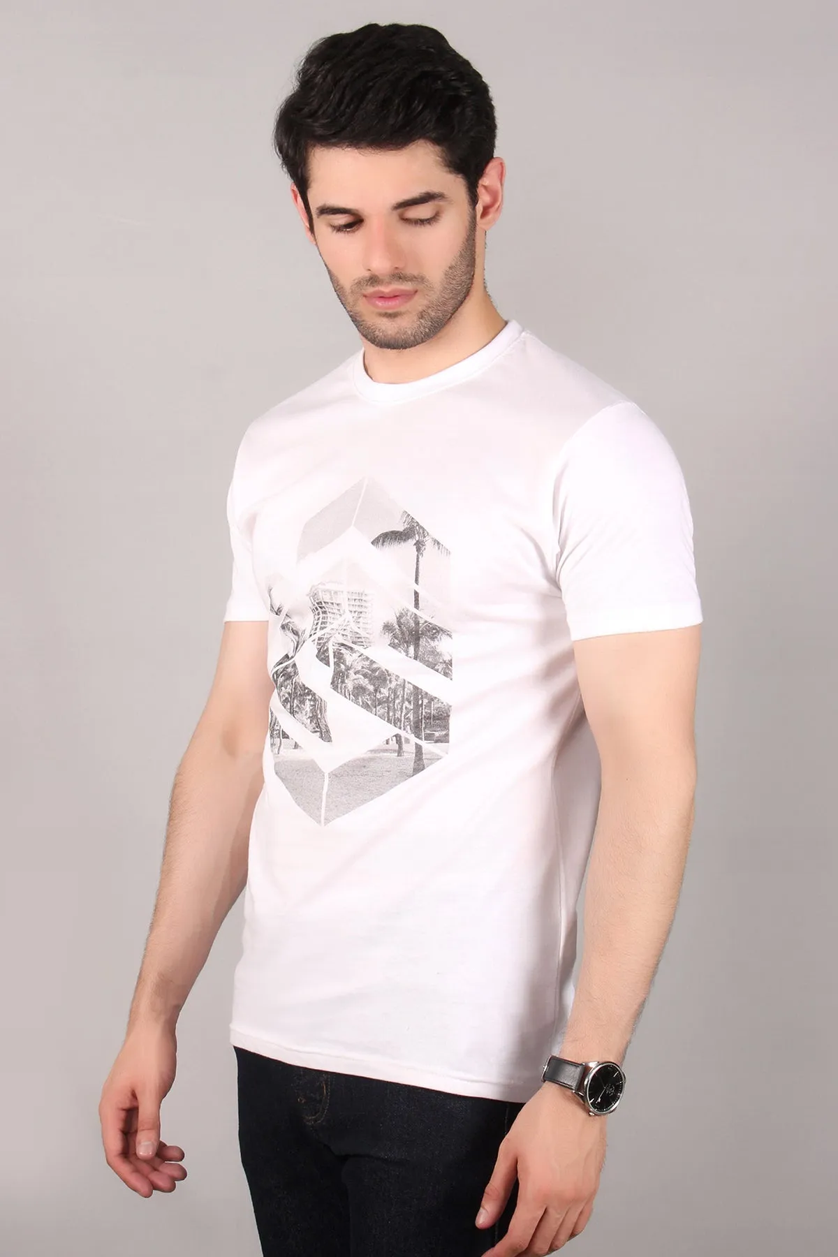 Mens "ARMAN" Cotton Graphic Tees