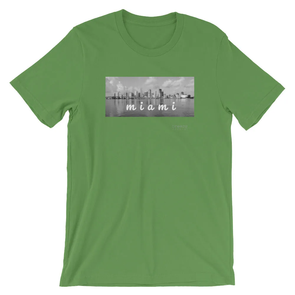 'Miami, Florida' unisex short-sleeved shirt (19 colors)