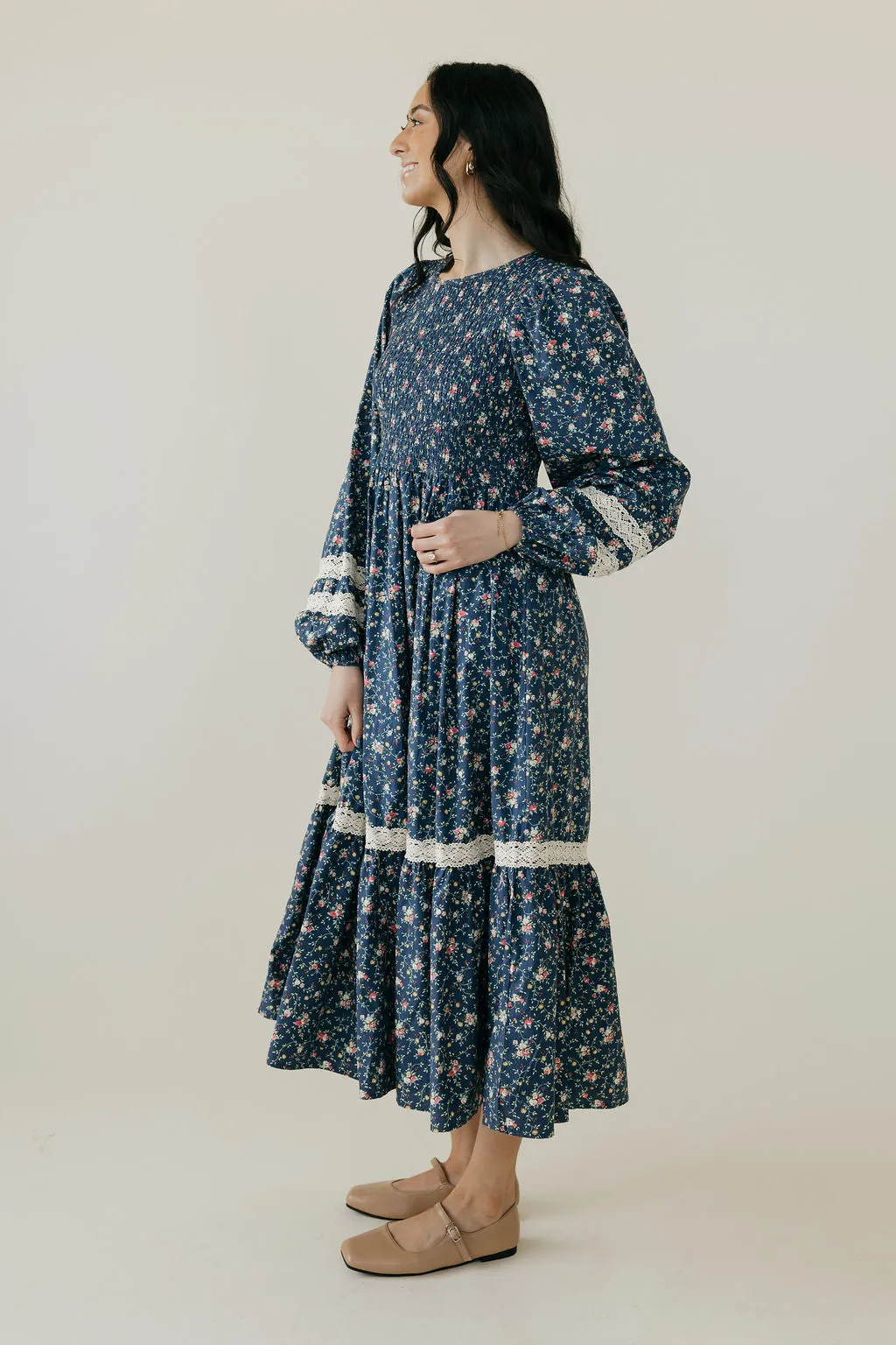Oakley Dress-Indigo