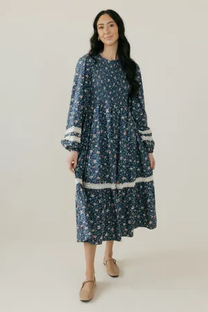 Oakley Dress-Indigo