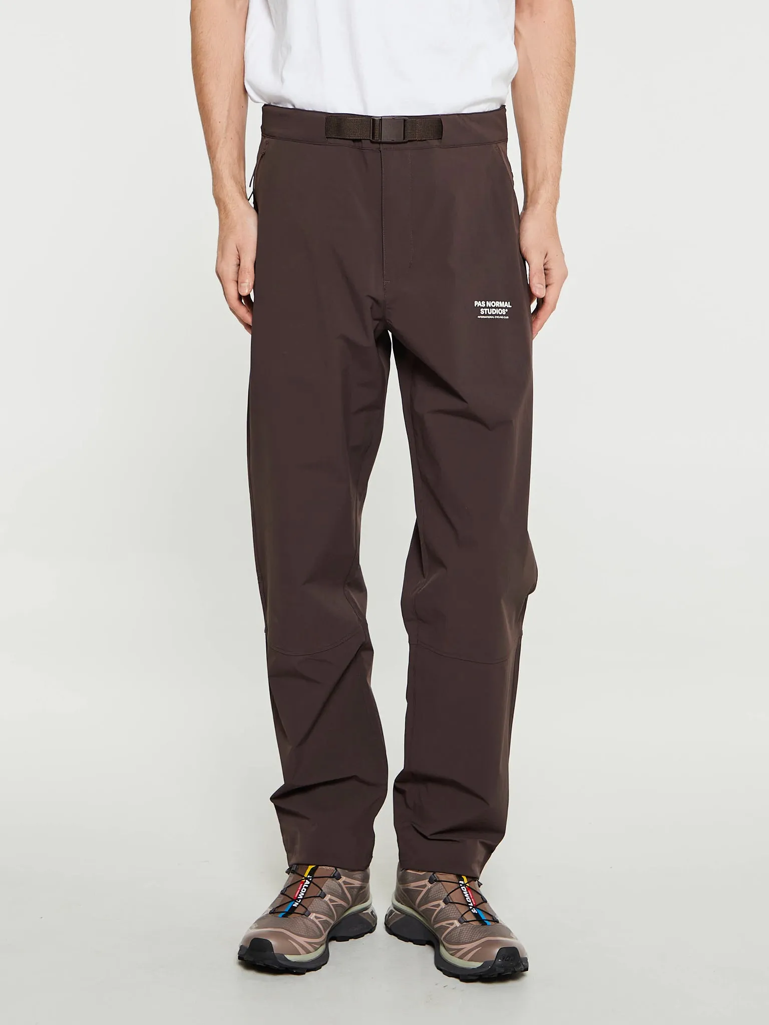 Off-Race Pants in Light Brown