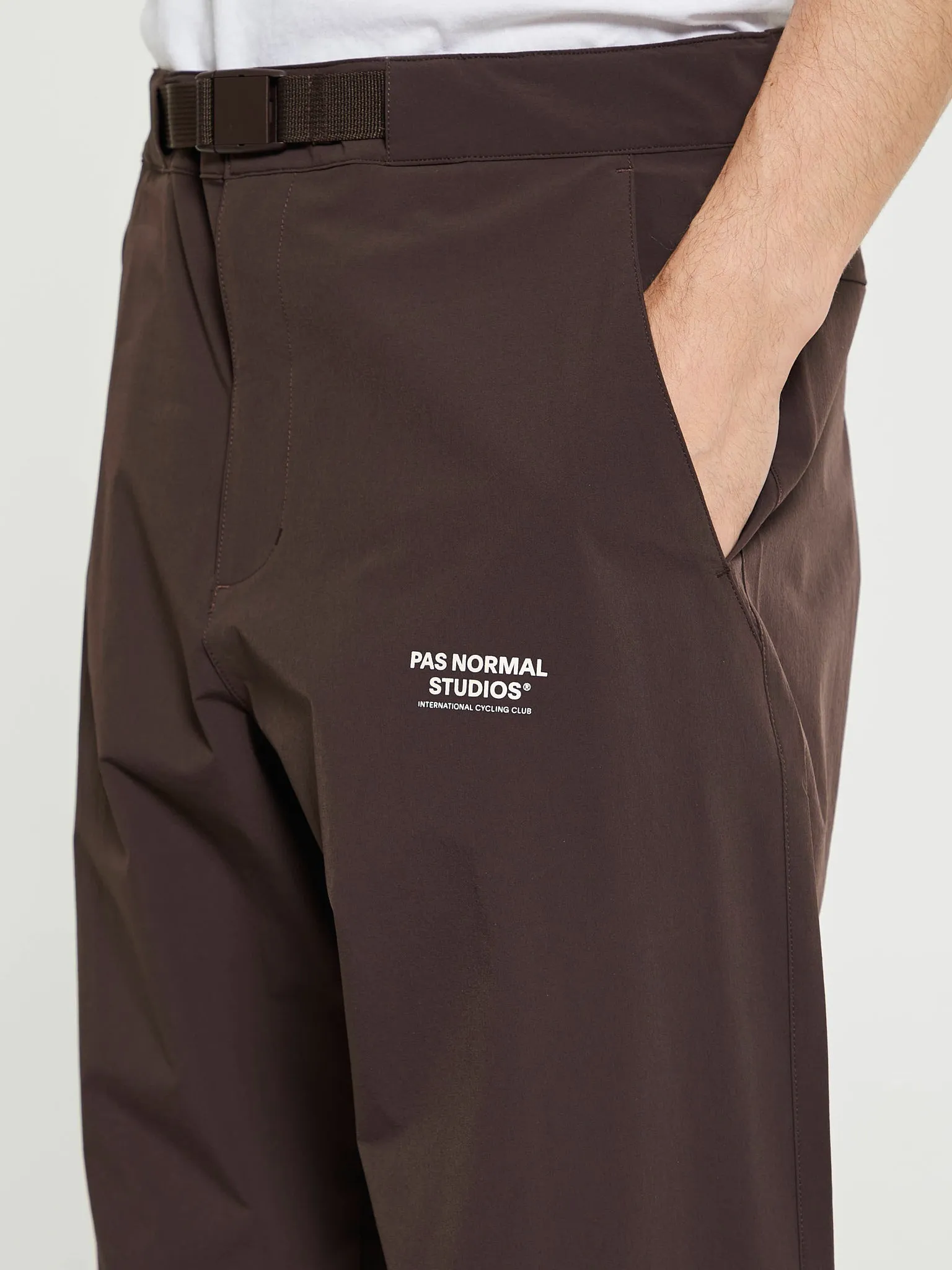 Off-Race Pants in Light Brown