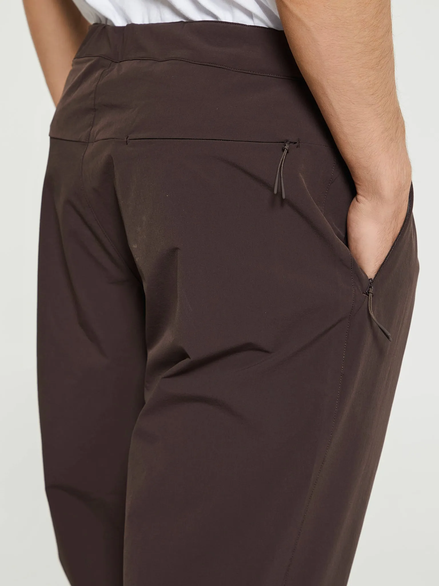 Off-Race Pants in Light Brown