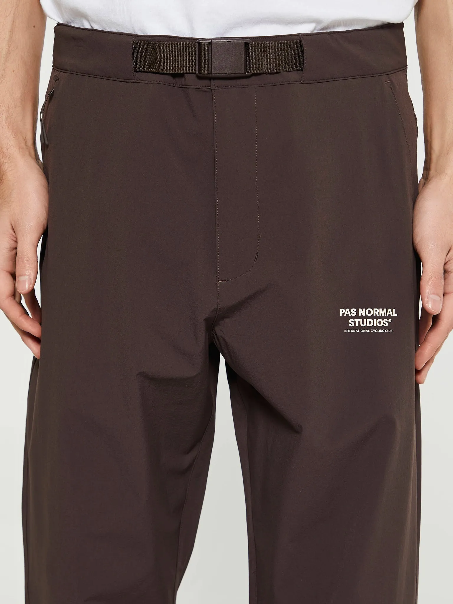 Off-Race Pants in Light Brown