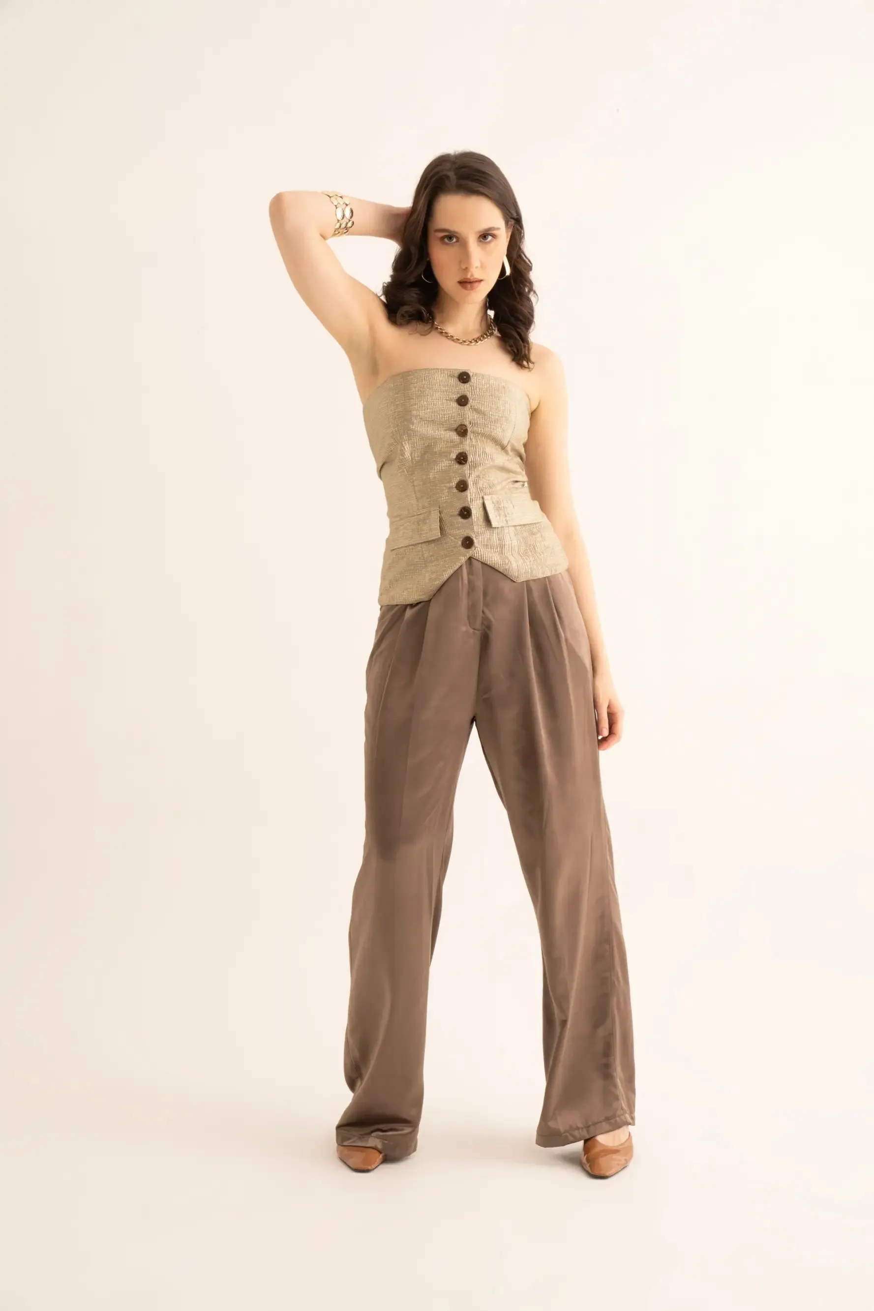 Royal Satin Korean Style Pants
