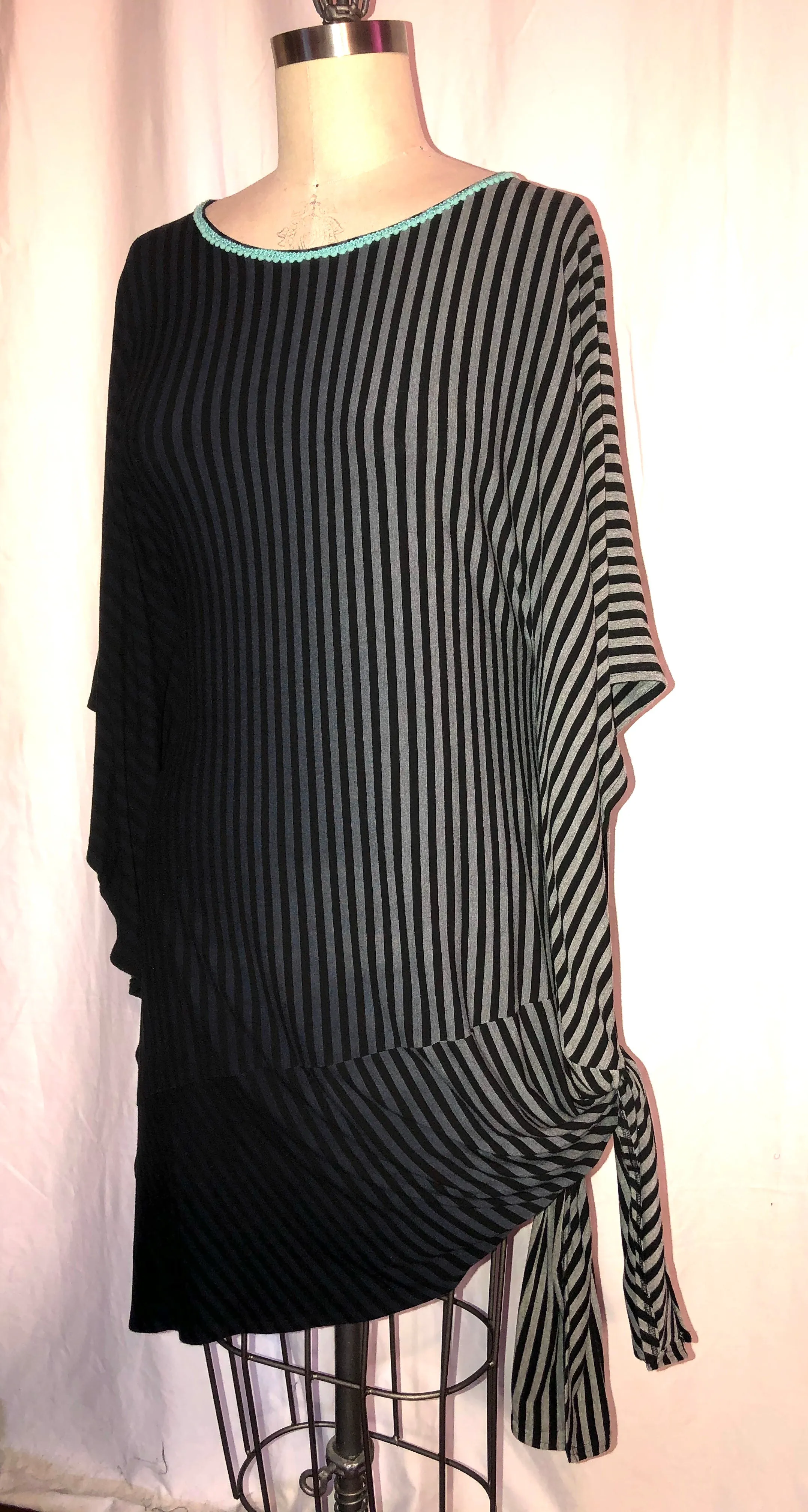 Stretch Striped Caftan