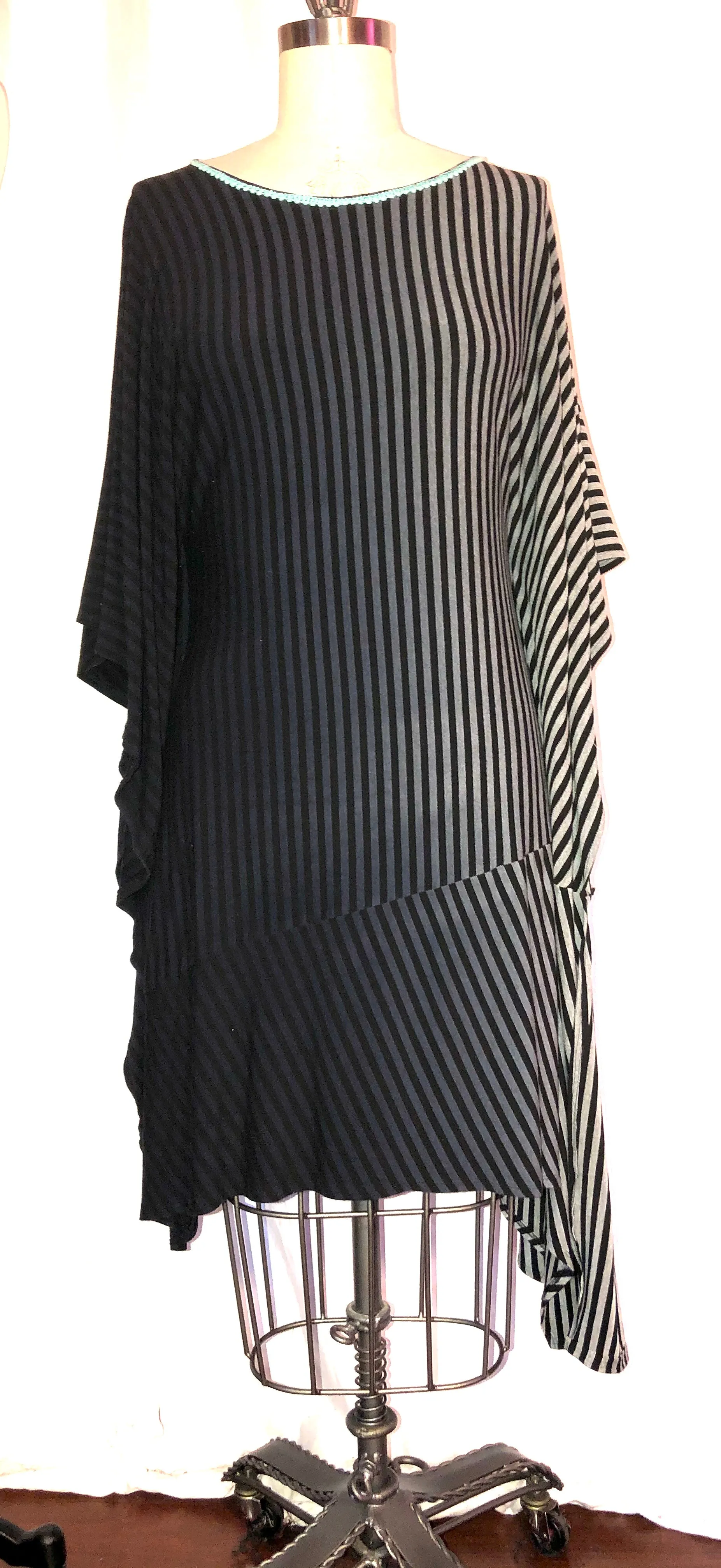 Stretch Striped Caftan