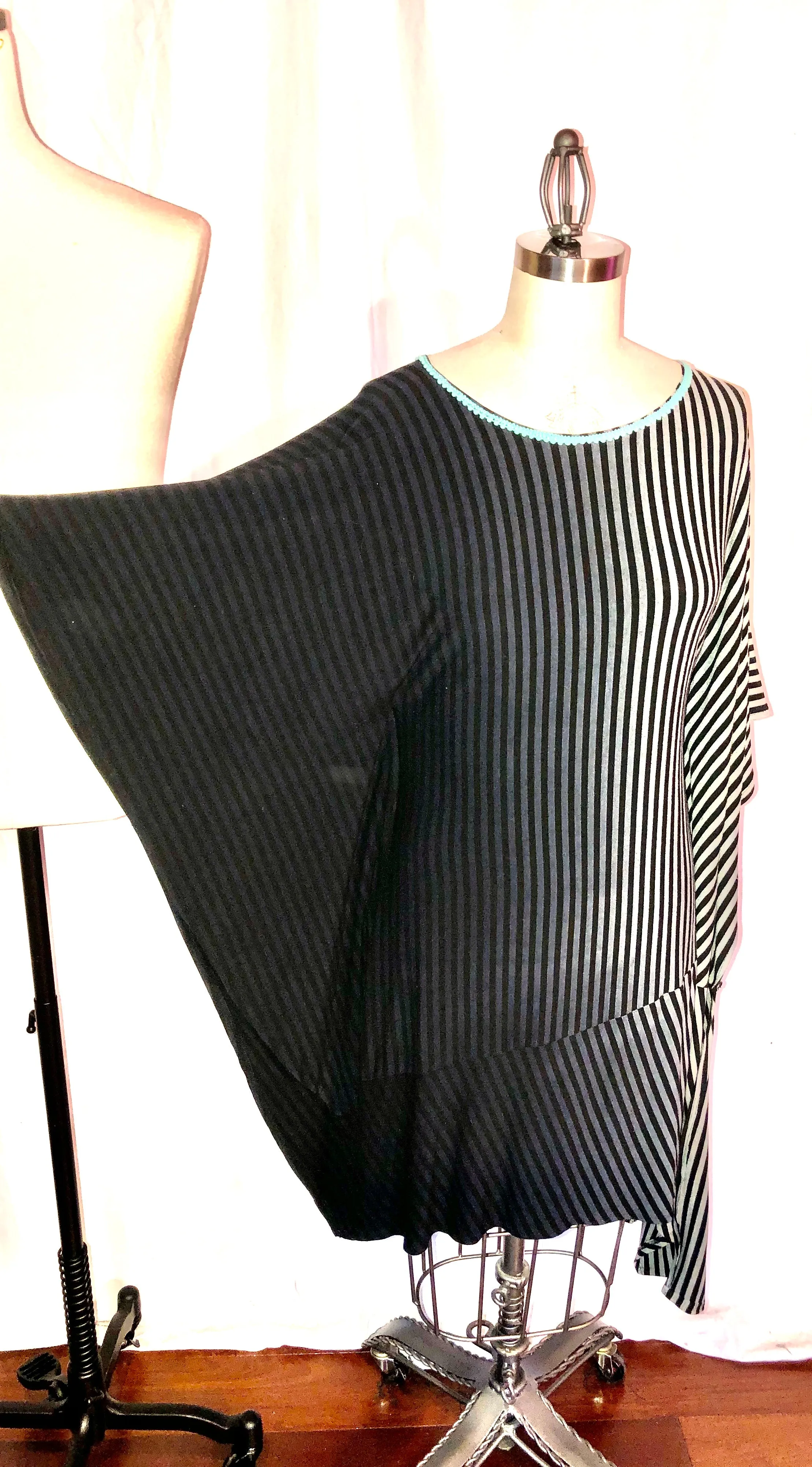 Stretch Striped Caftan
