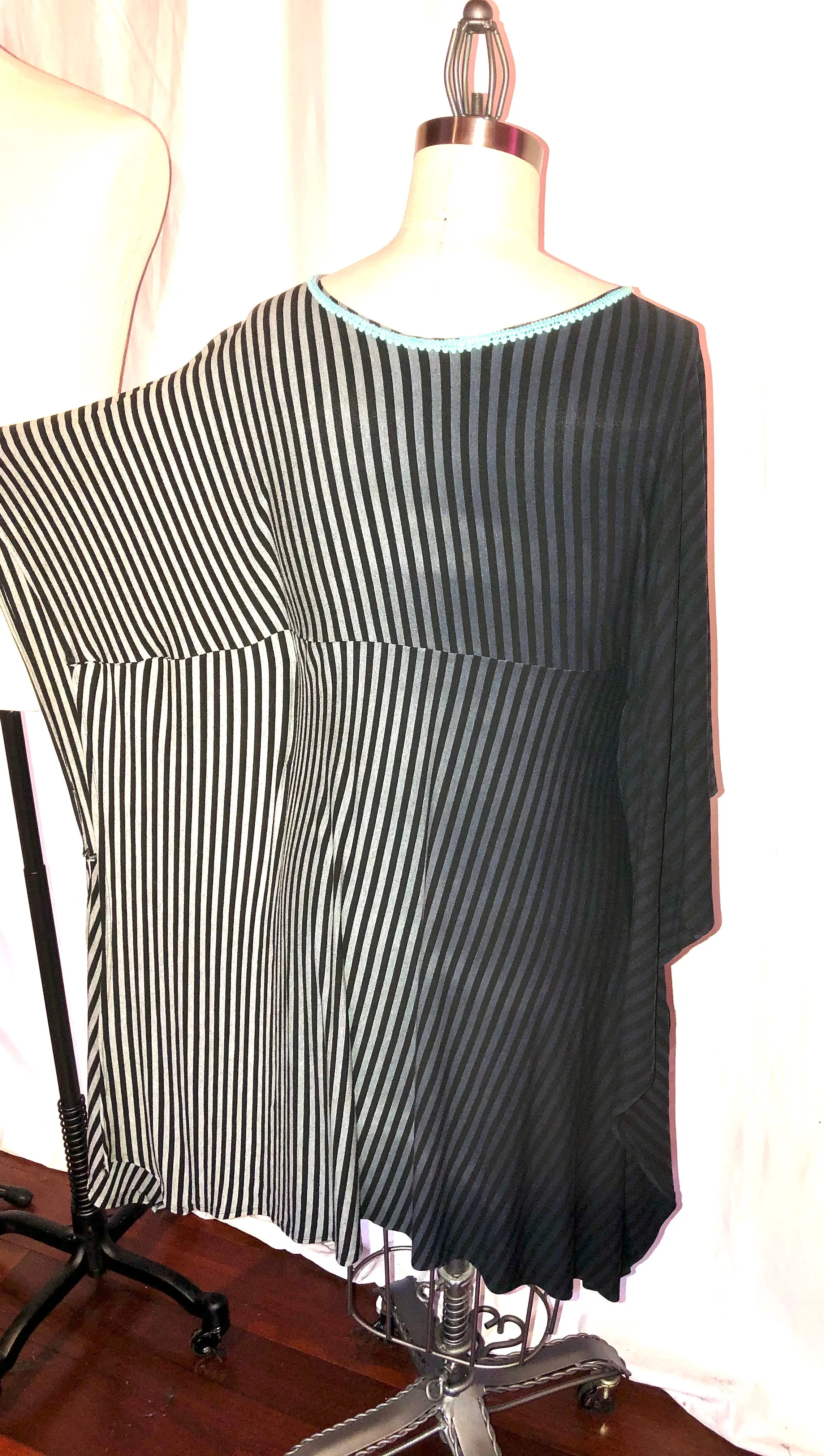 Stretch Striped Caftan