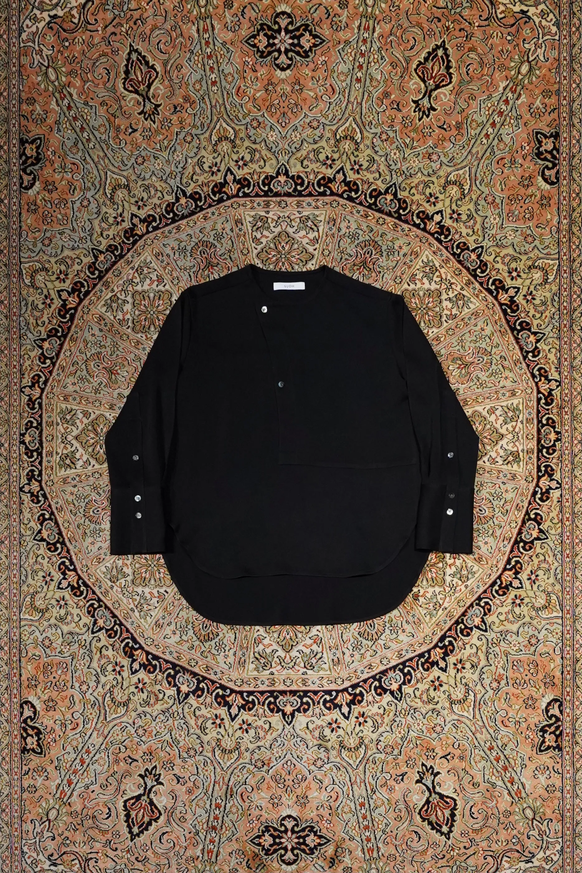 UJOH No Collar Shirts (BLACK)