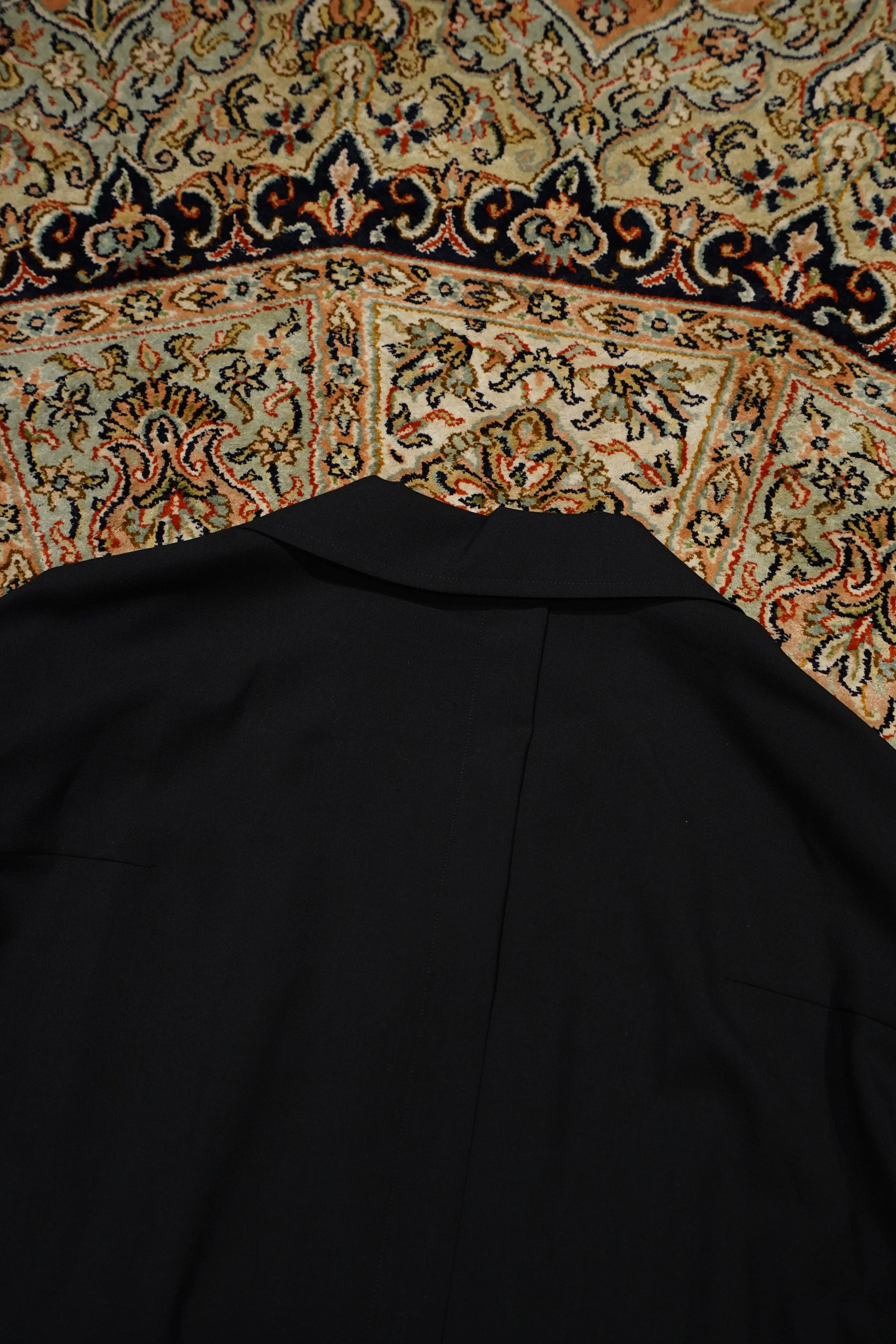 UJOH Open Collar Shirts (Black)