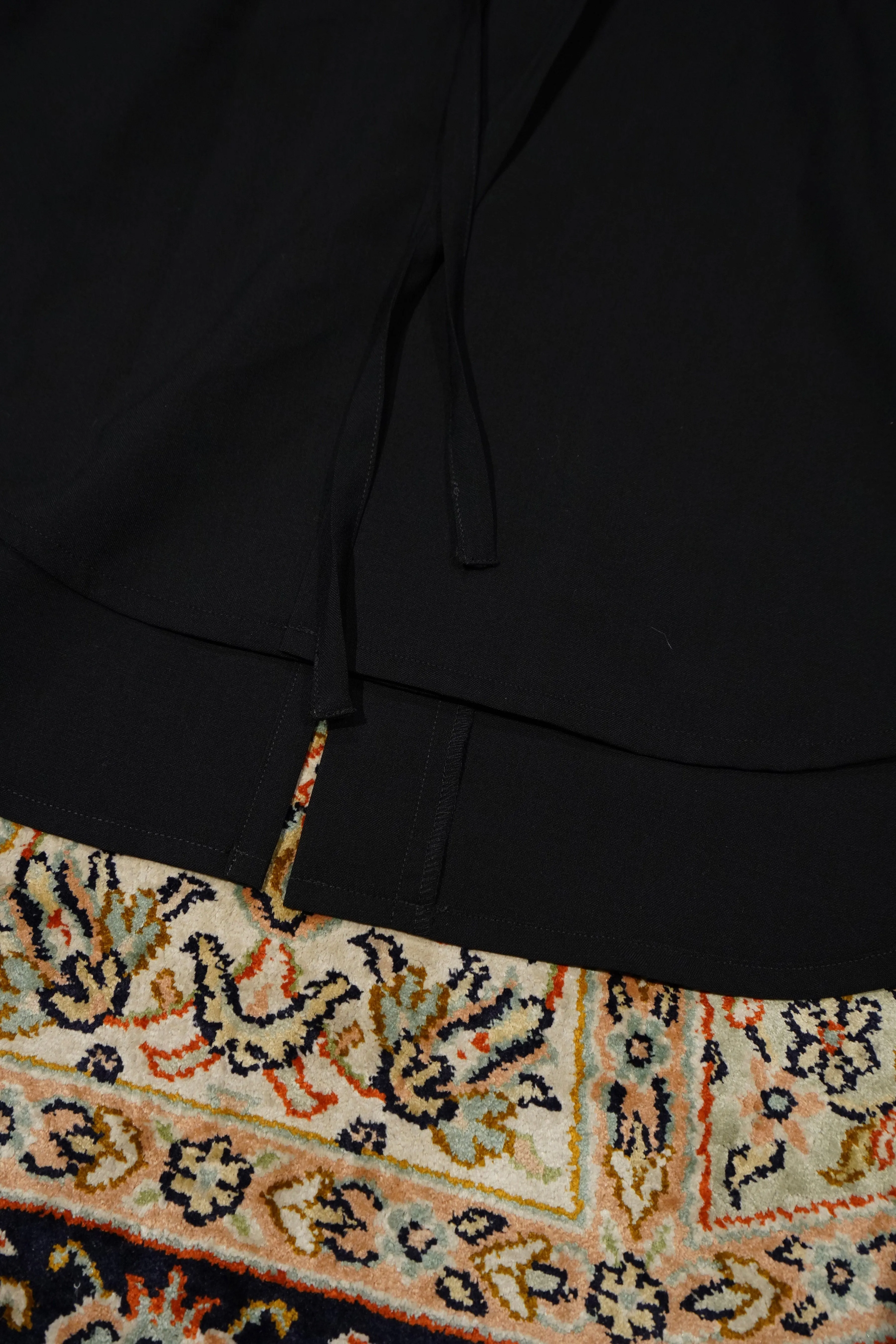 UJOH Open Collar Shirts (Black)