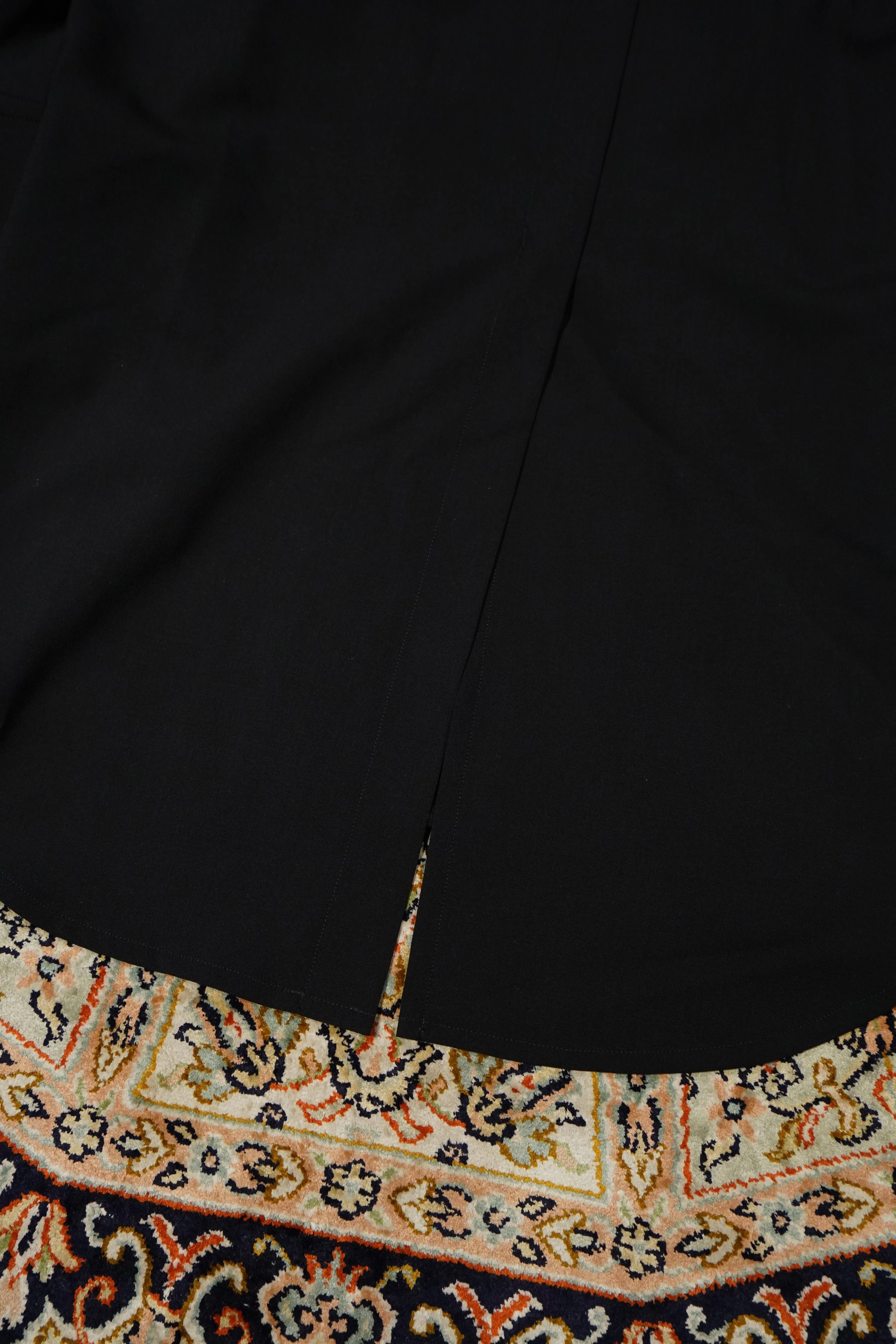 UJOH Open Collar Shirts (Black)