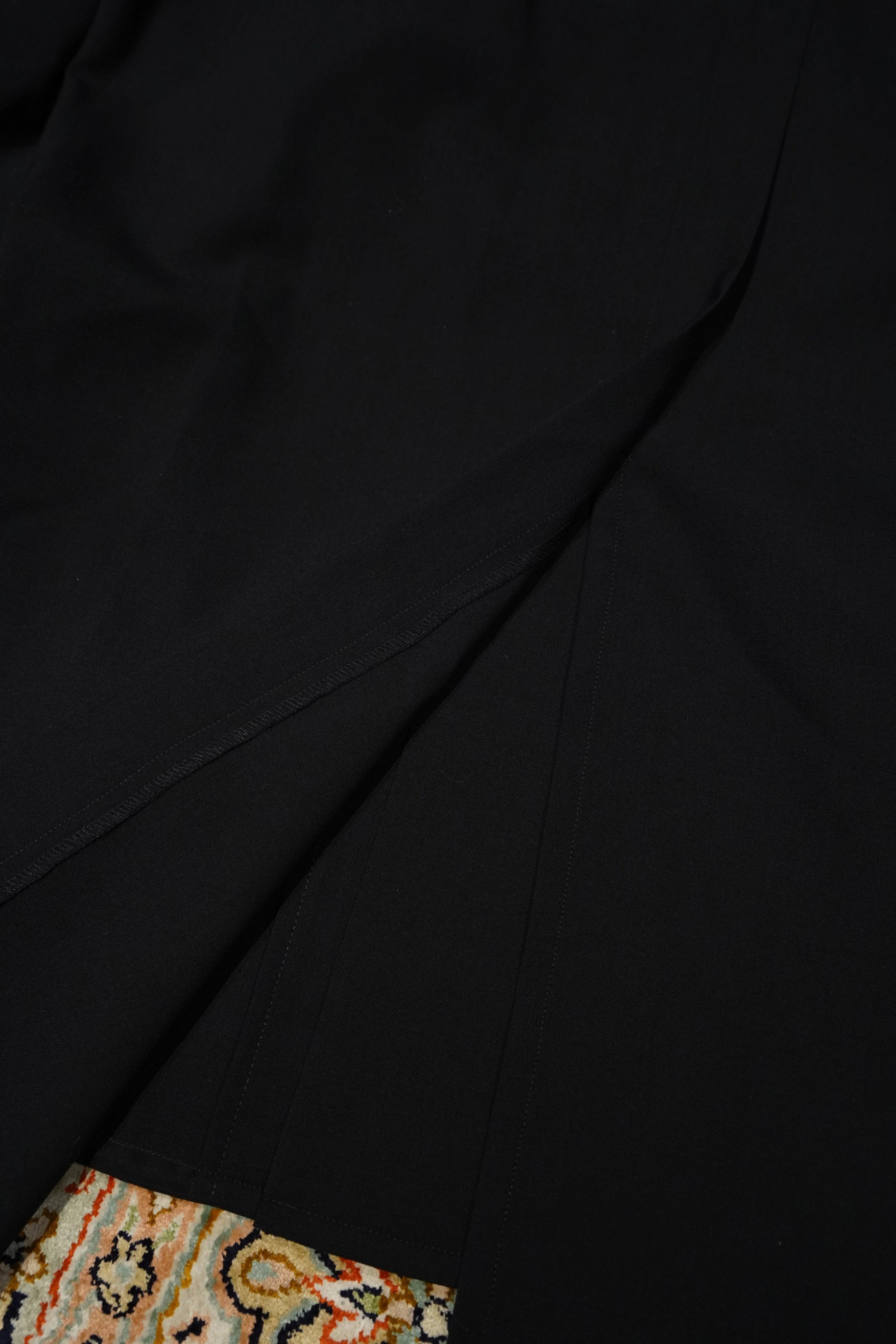 UJOH Open Collar Shirts (Black)