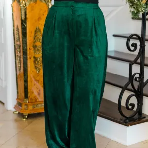 Under the Mistle-Glow Pants, Green